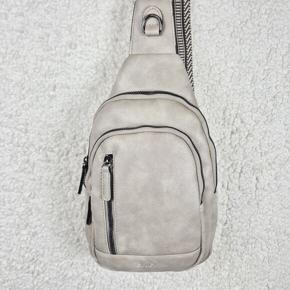 CLUCI Small Sling Bag for Women Crossbody Faux Leather Trendy Waist Packs - Picture 12 of 14